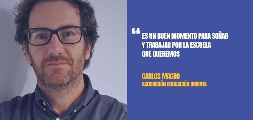 entrevista carlos magro asociación educación abierta